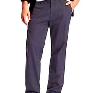 Old Navy Brand Regular Khakis Cuffed‎ Hem 100% Cotton Navy Size 33/34 Casual